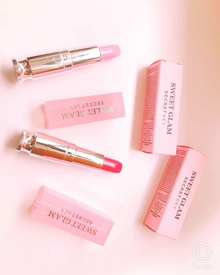 SWEET GLAM TINT GLOW/SECRET KEY/口紅を使ったクチコミ(1枚目)