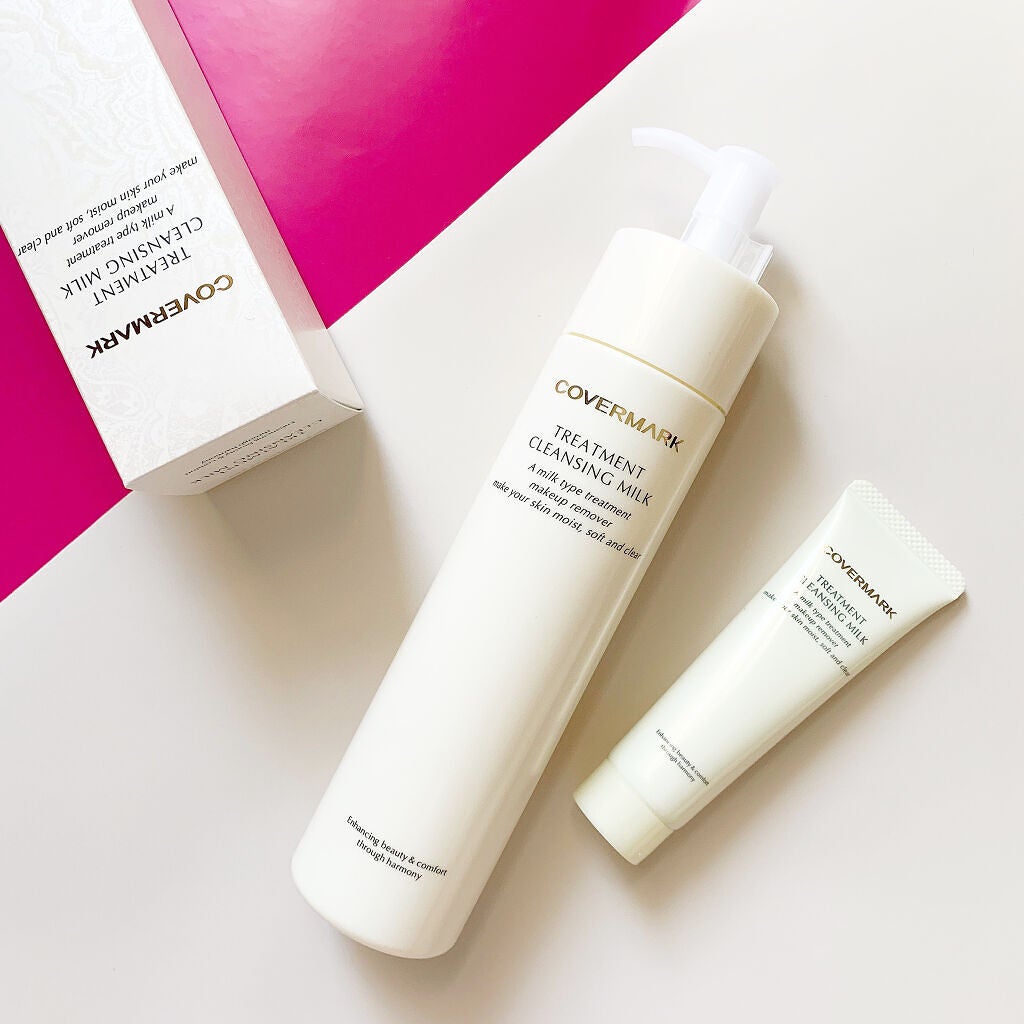 トリートメント クレンジング ミルク/COVERMARK/ミルククレンジングを使ったクチコミ(1枚目)