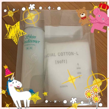 アルビオン 薬用スキンコンディショナー エッセンシャル/ALBION/化粧水を使ったクチコミ(1枚目)