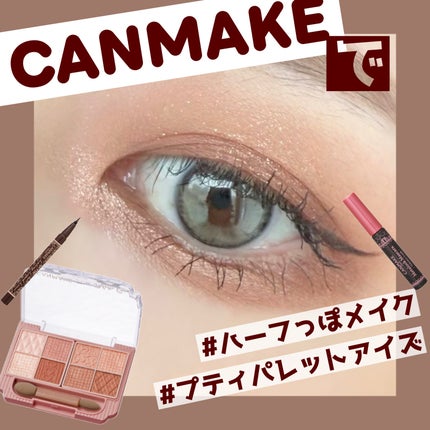 ラスティングリキッドライナー/キャンメイク/リキッドアイライナーを使ったクチコミ(1枚目)