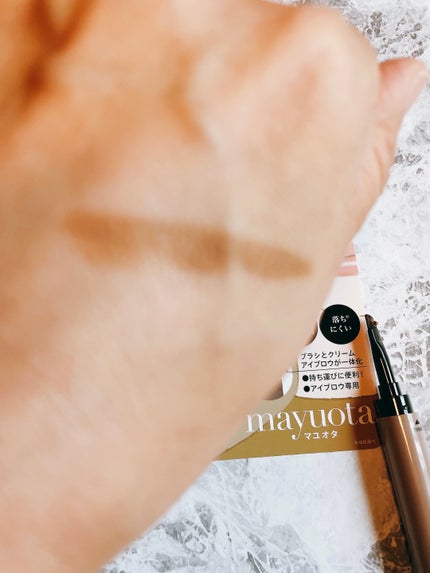 アイブロウクリームポマード/mayuota/その他アイブロウを使ったクチコミ(6枚目)