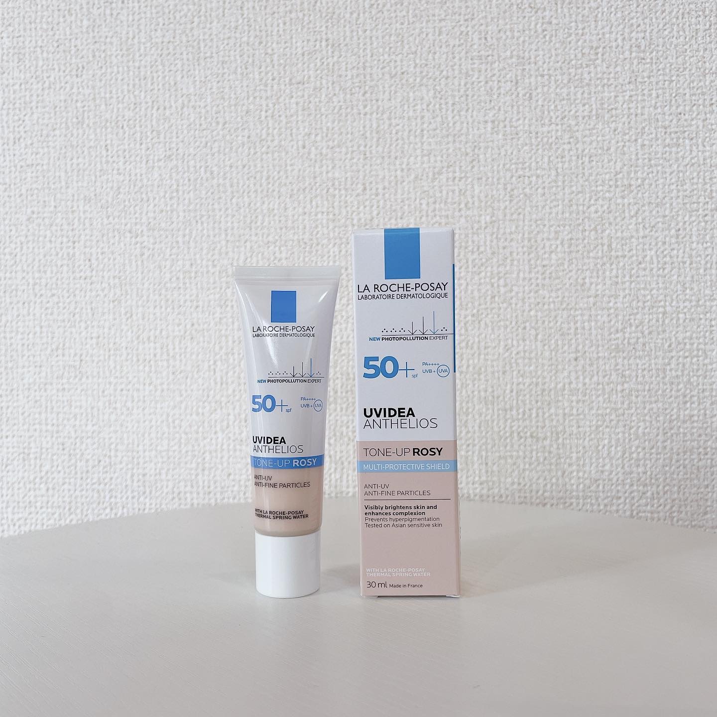 UVイデア XL プロテクショントーンアップ ローズ/ラ ロッシュ ポゼ/日焼け止めクリームを使ったクチコミ（3枚目）