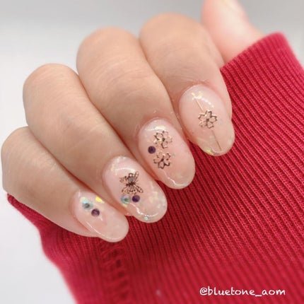 ⋆͛🦖⋆͛aomi on LIPS 「まだまだ桜ネイルしたい🌸!ということでまだ私は桜を粘ります(笑..」(6枚目)