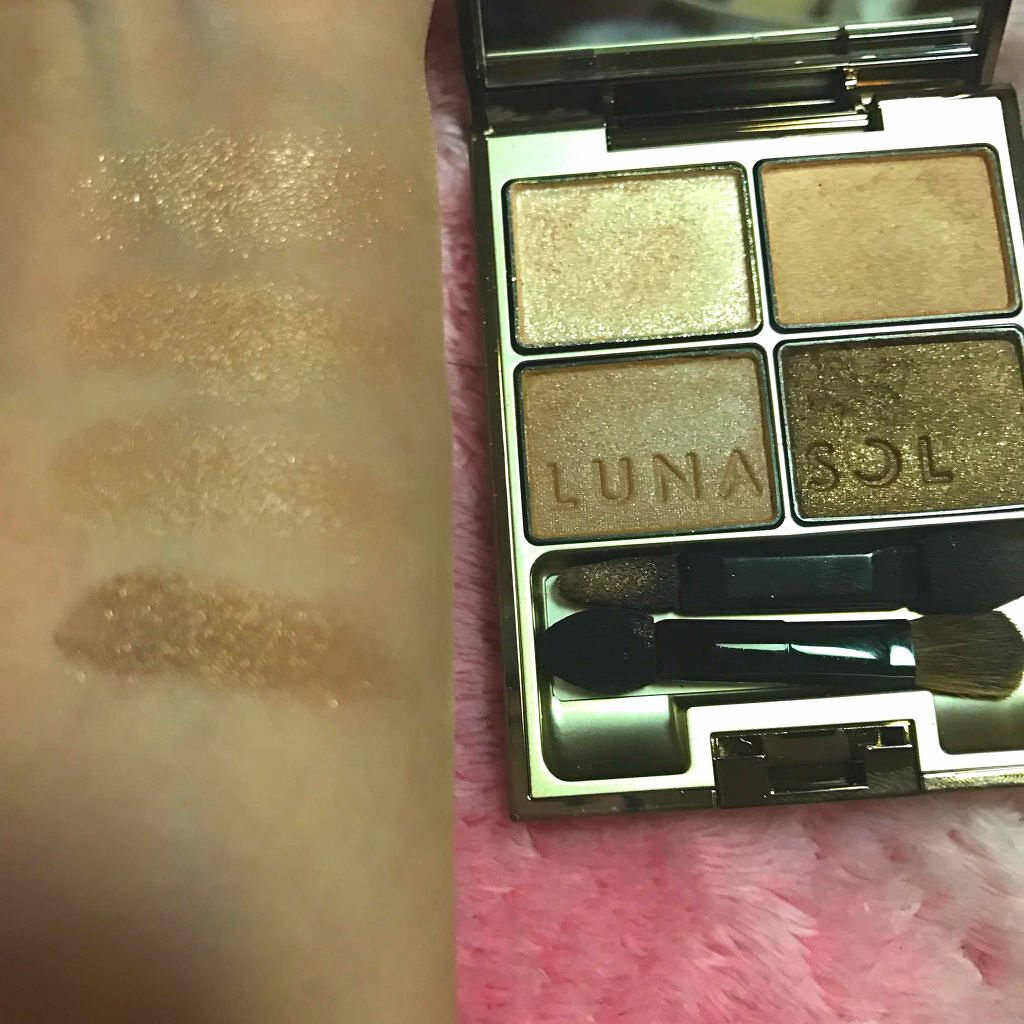 スキンモデリングアイズ/LUNASOL/アイシャドウパレットを使ったクチコミ(2枚目)