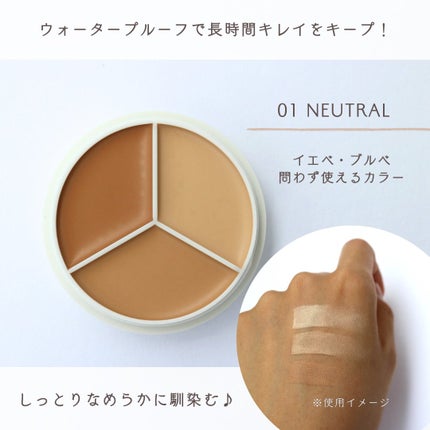 カバーアッププロコンシーラー/TFIT/パレットコンシーラーを使ったクチコミ(3枚目)
