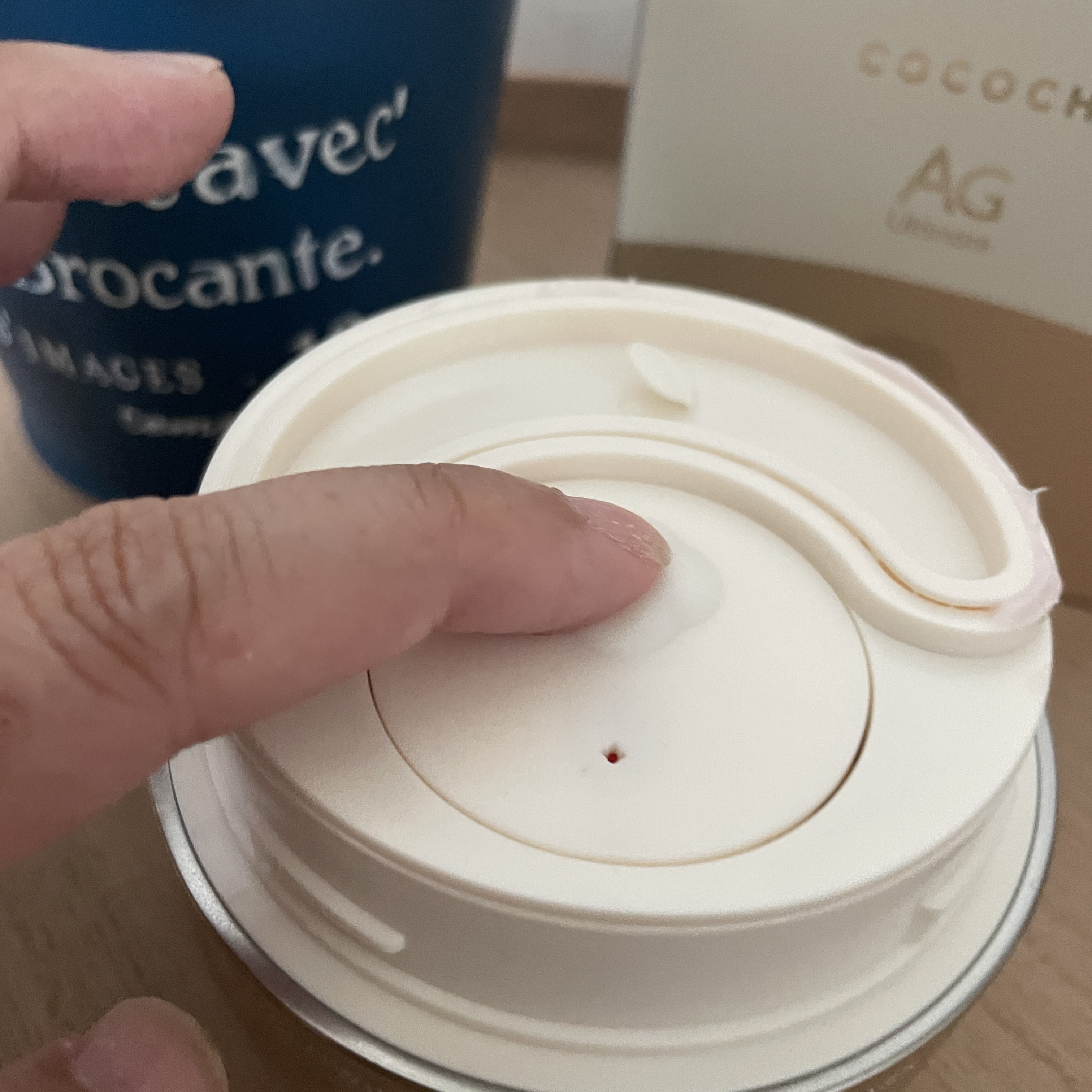 ココチ エージー グローイング エッセンス クリーム マスク/COCOCHI/フェイスクリームを使ったクチコミ（2枚目）