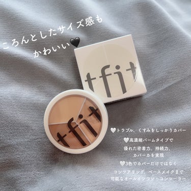 tfit カバーアッププロコンシーラー/TFIT/パレットコンシーラーを使ったクチコミ（2枚目）