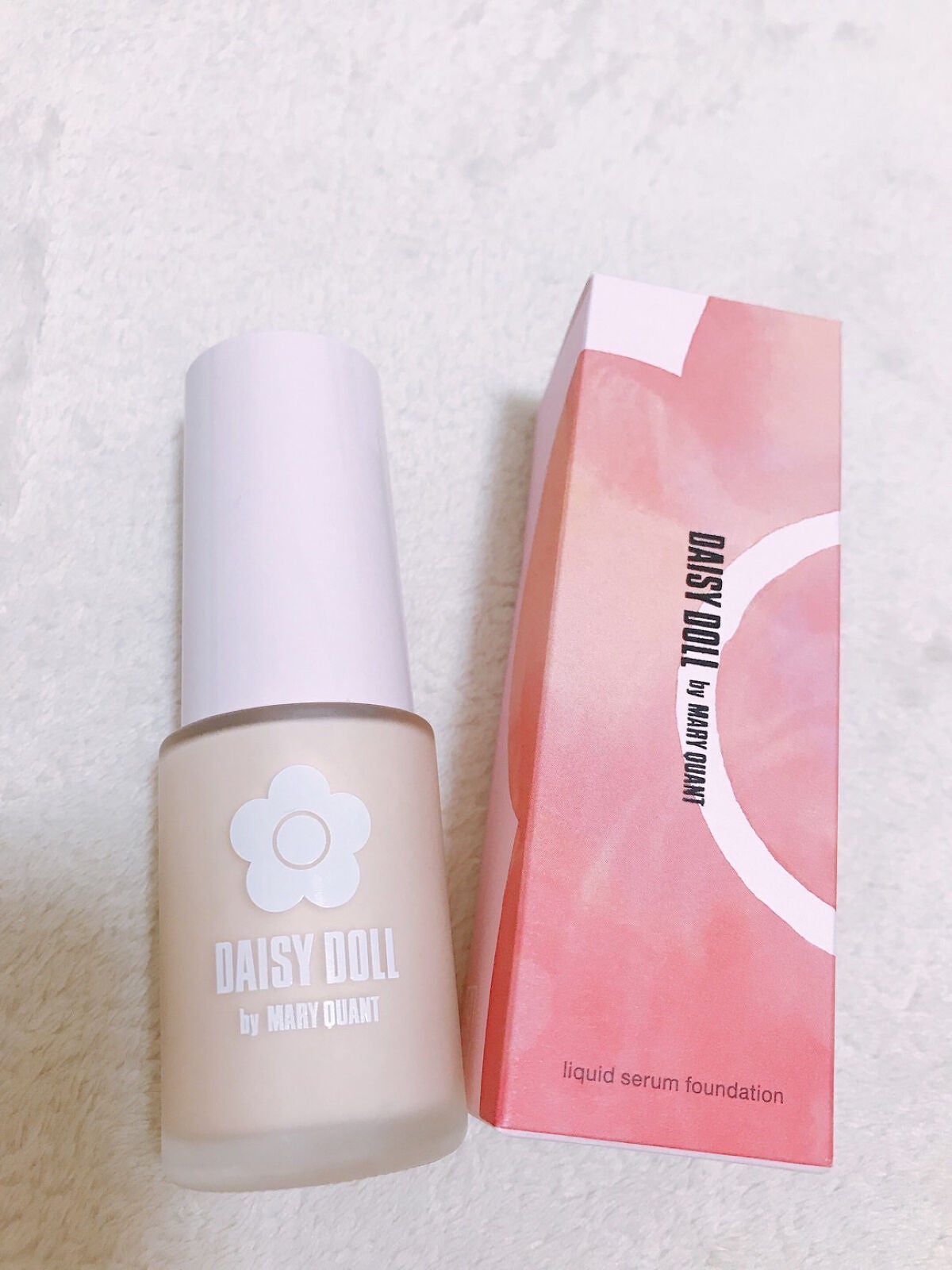 リキッド セラム ファンデーション/DAISY DOLL by MARY QUANT/リキッドファンデーションを使ったクチコミ(1枚目)