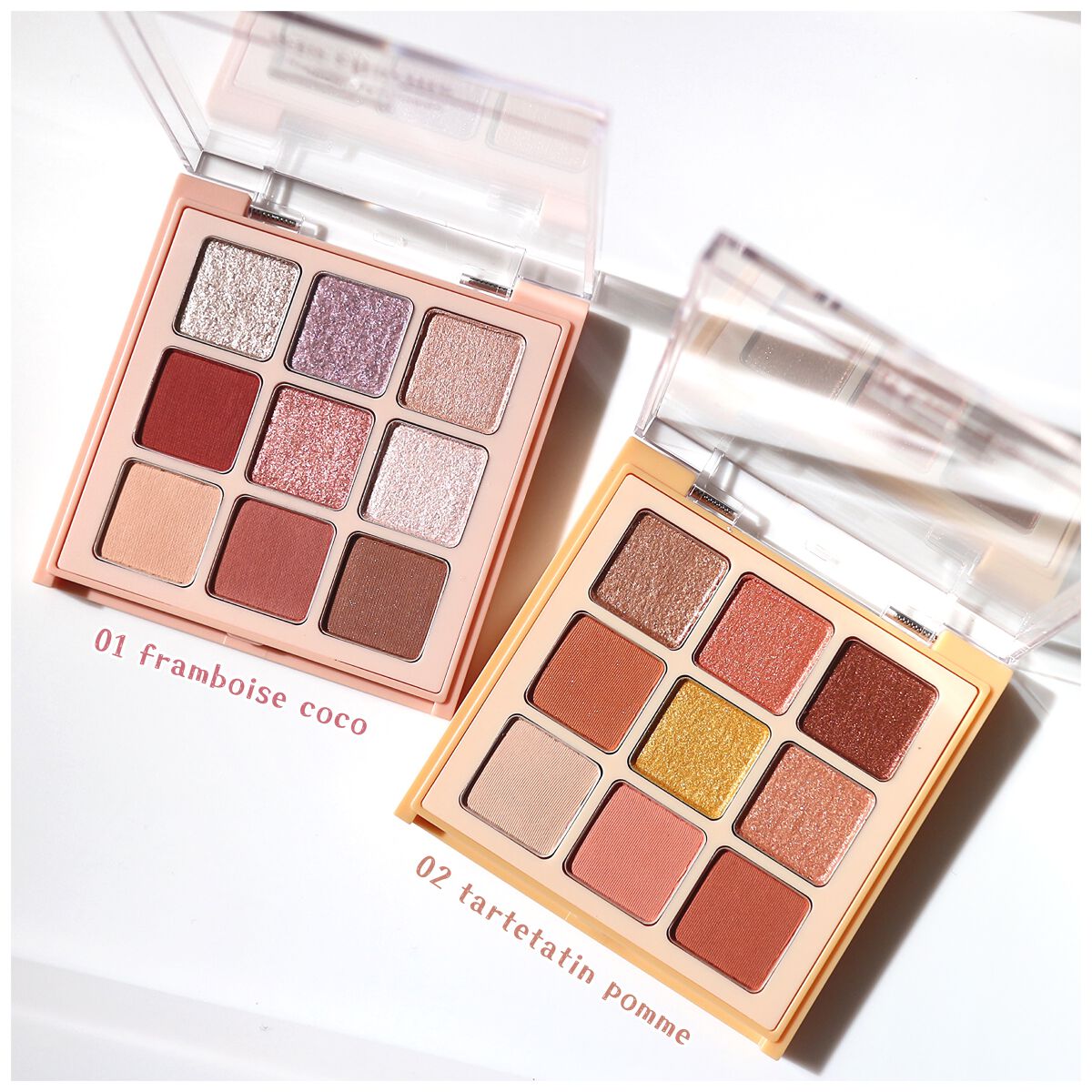 マテリアルカラーパレット/leur charme/アイシャドウパレットを使ったクチコミ(2枚目)