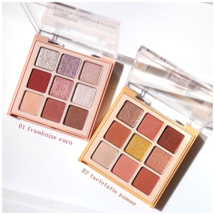 マテリアルカラーパレット/leur charme/アイシャドウパレットを使ったクチコミ(2枚目)