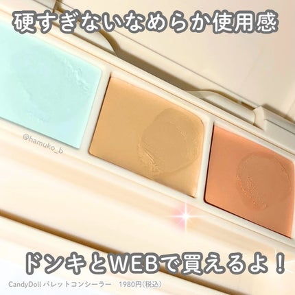 パレットコンシーラー/CandyDoll/パレットコンシーラーを使ったクチコミ(5枚目)