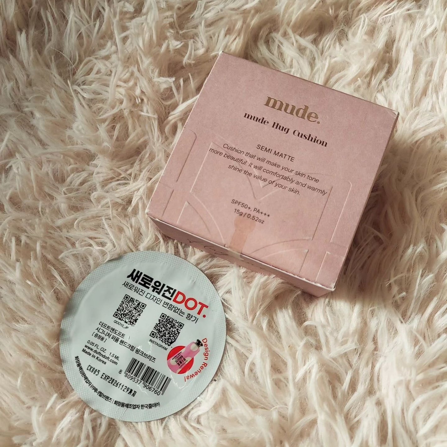 ハグクッション/mude/クッションファンデーションを使ったクチコミ(4枚目)