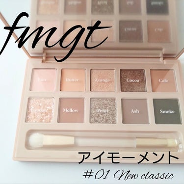 アイモーメント10色パレット 8g/THE FACE SHOP/アイシャドウパレットを使ったクチコミ（1枚目）