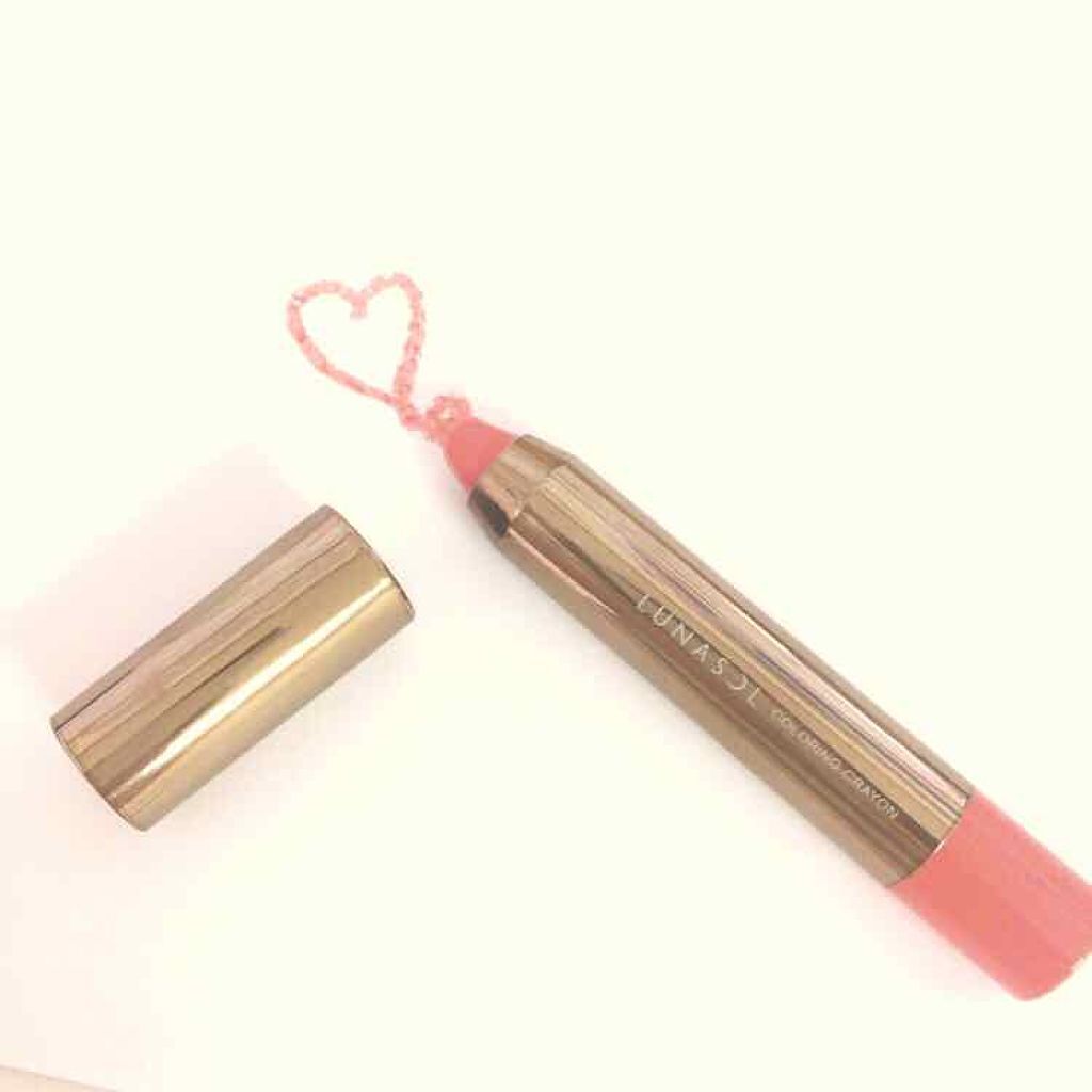 カラーリングクレヨン/LUNASOL/ジェル・クリームチークを使ったクチコミ（1枚目）