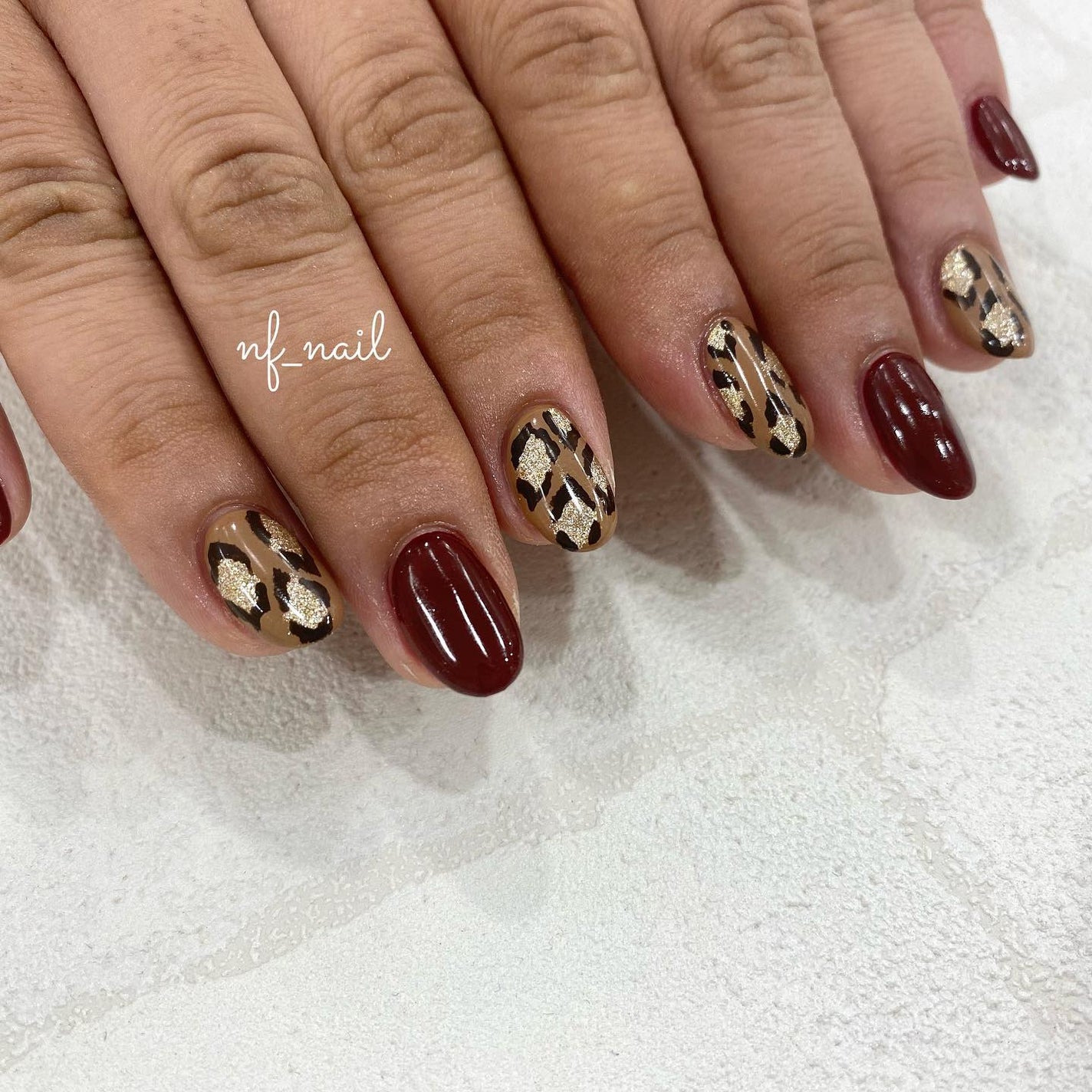 Natsumi◎nailist on LIPS 「animal.🐆❤️.#ネイル#ネイルデザイン#ネイルアー..」(2枚目)