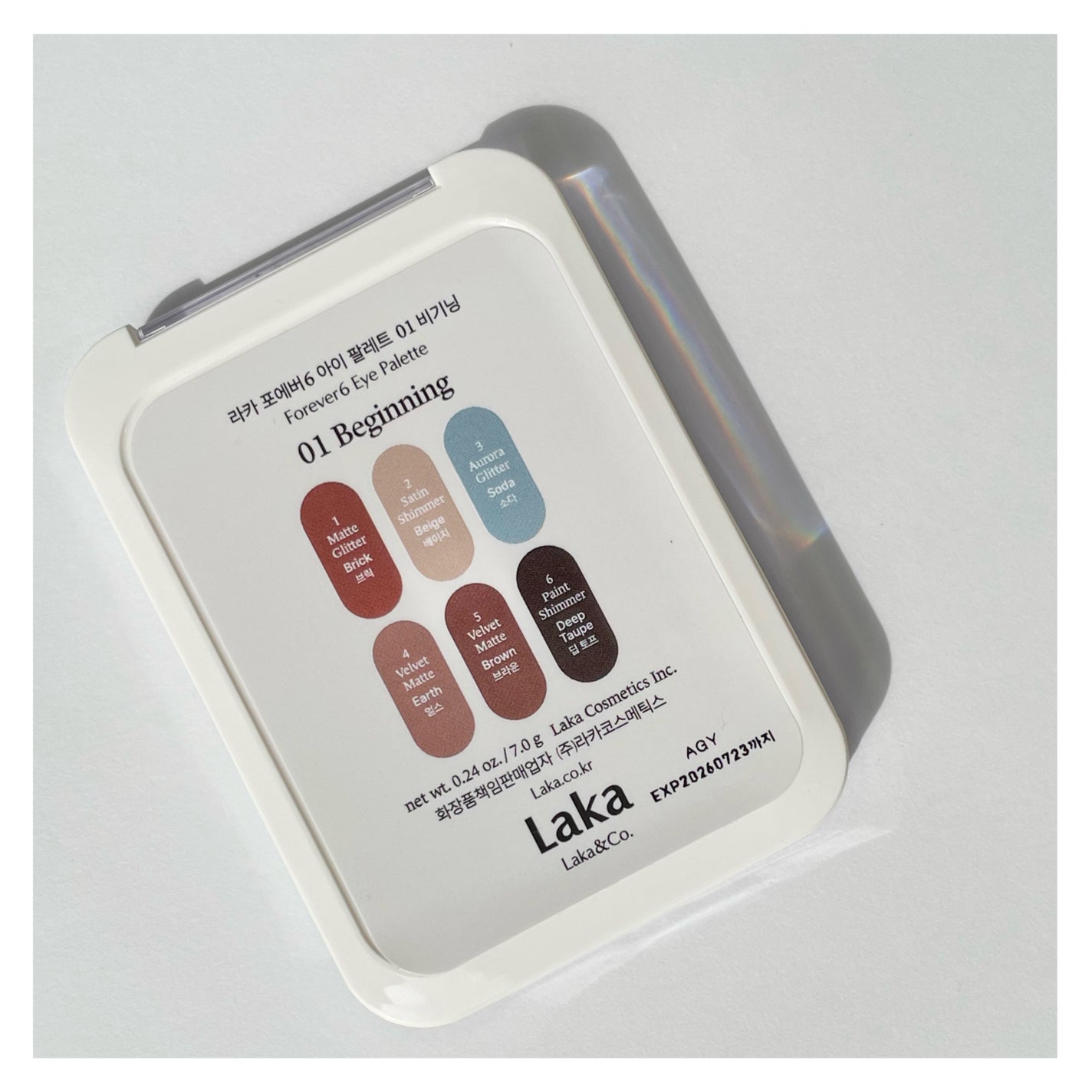 フォーエバー6アイパレット/Laka/アイシャドウパレットを使ったクチコミ(9枚目)