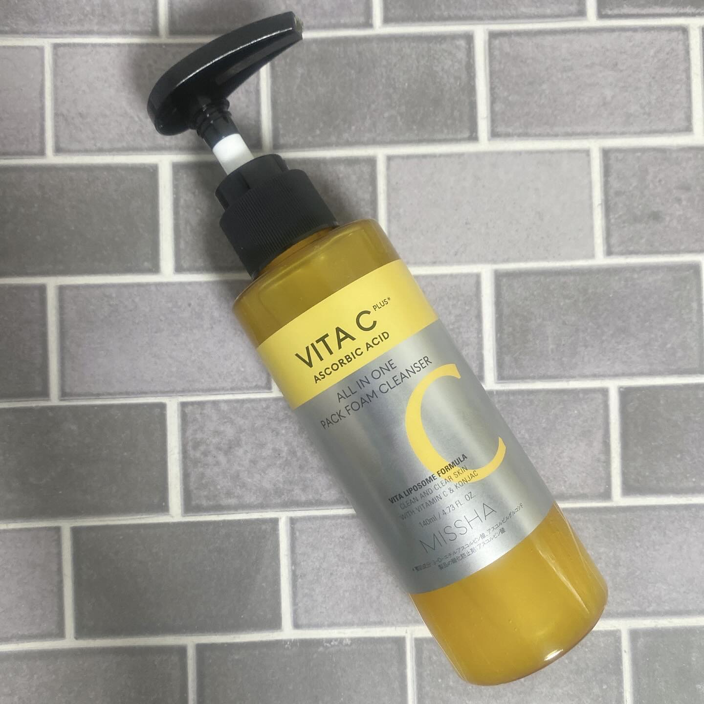 ミシャ ビタシープラス 泡マスク洗顔/MISSHA/泡洗顔を使ったクチコミ（2枚目）