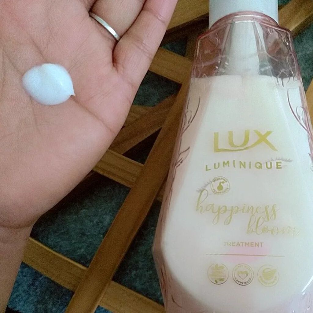 ルミニーク ハピネスブルーム シャンプー／トリートメント/LUX/市販シャンプーを使ったクチコミ（3枚目）