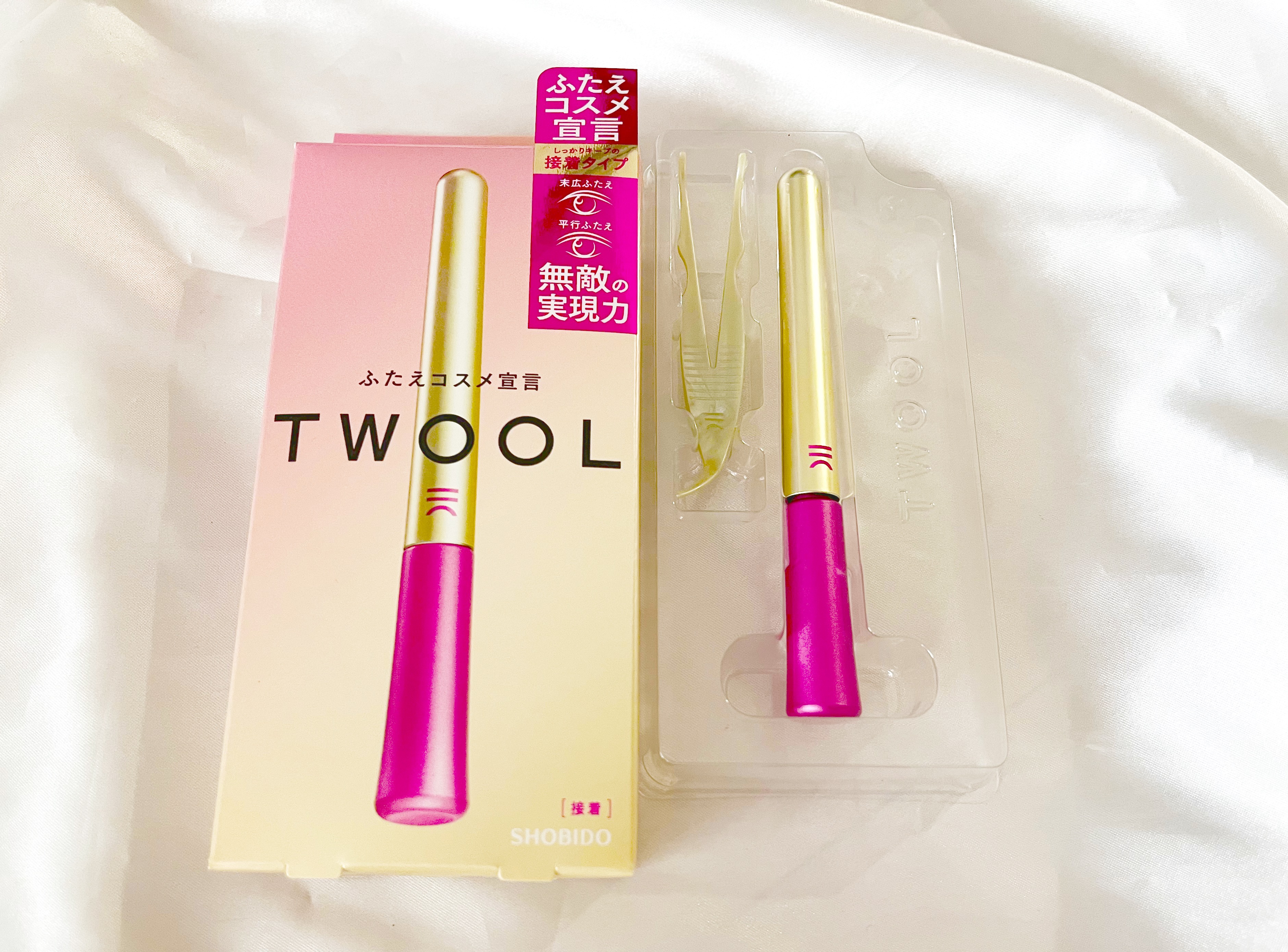 TWOOL ダブルアイリッドグルー/SHOBIDO/二重まぶた用アイテムを使ったクチコミ（1枚目）