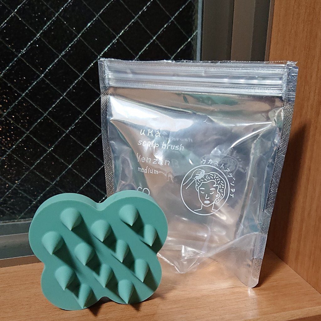 uka scalp brush kenzan/uka/スカルプブラシを使ったクチコミ(1枚目)