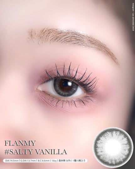 FLANMY 1day/FLANMY/ワンデー(1DAY)カラコンを使ったクチコミ(1枚目)