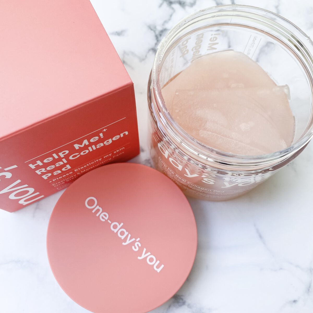 ヘルプミー! リアルコラーゲンパッド/One-day's you/トナーパッドを使ったクチコミ（1枚目）