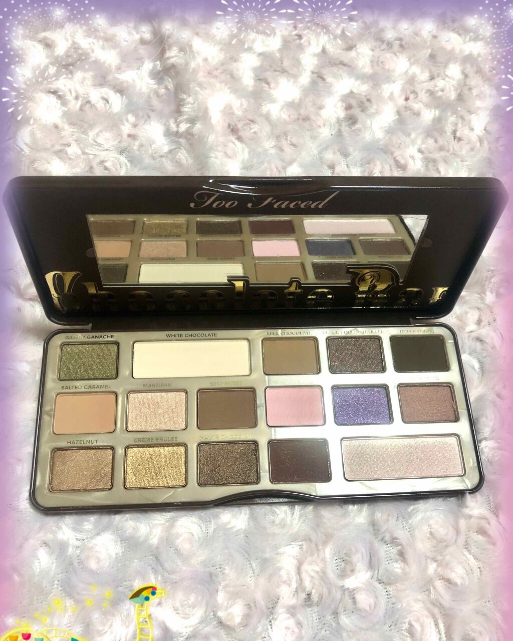 チョコレート バー アイシャドウ パレット/Too Faced/アイシャドウパレットを使ったクチコミ（2枚目）