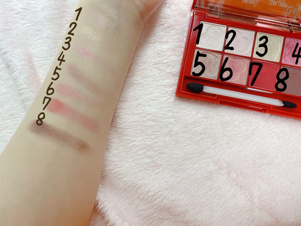 ギャレンタインズパーティー アイシャドウパレット/JILL STUART/アイシャドウパレットを使ったクチコミ(4枚目)