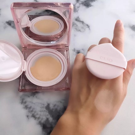 キル カバー メッシュ グロウ クッション/CLIO/クッションファンデーションを使ったクチコミ(5枚目)