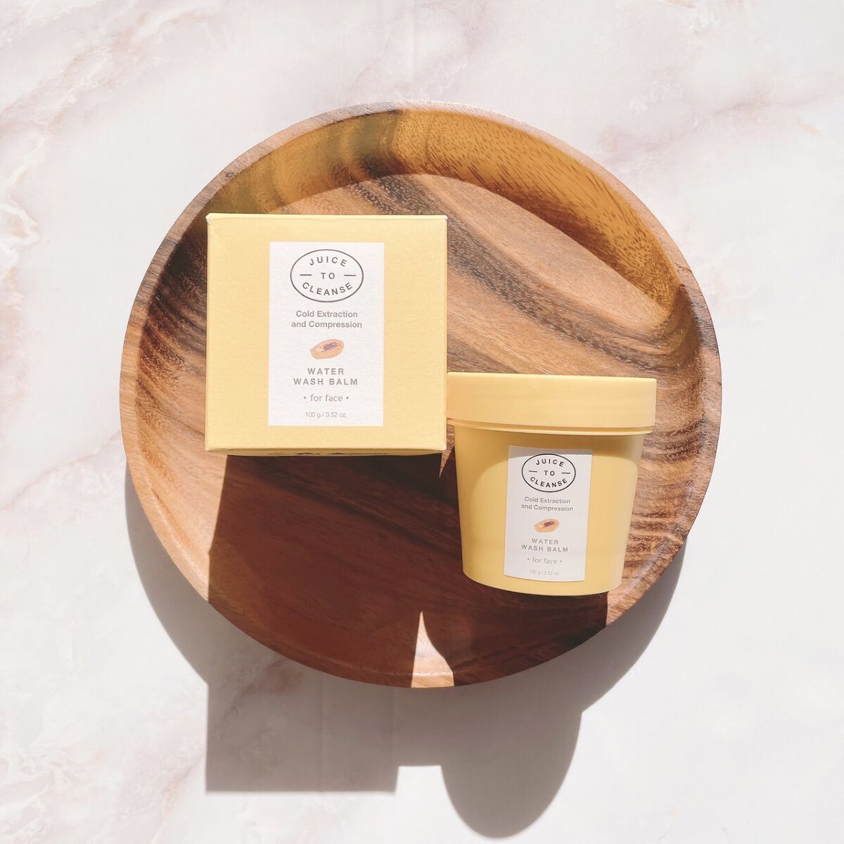 ウォーターウォッシュバーム/JUICE TO CLEANSE/スクラブ・ゴマージュを使ったクチコミ（1枚目）