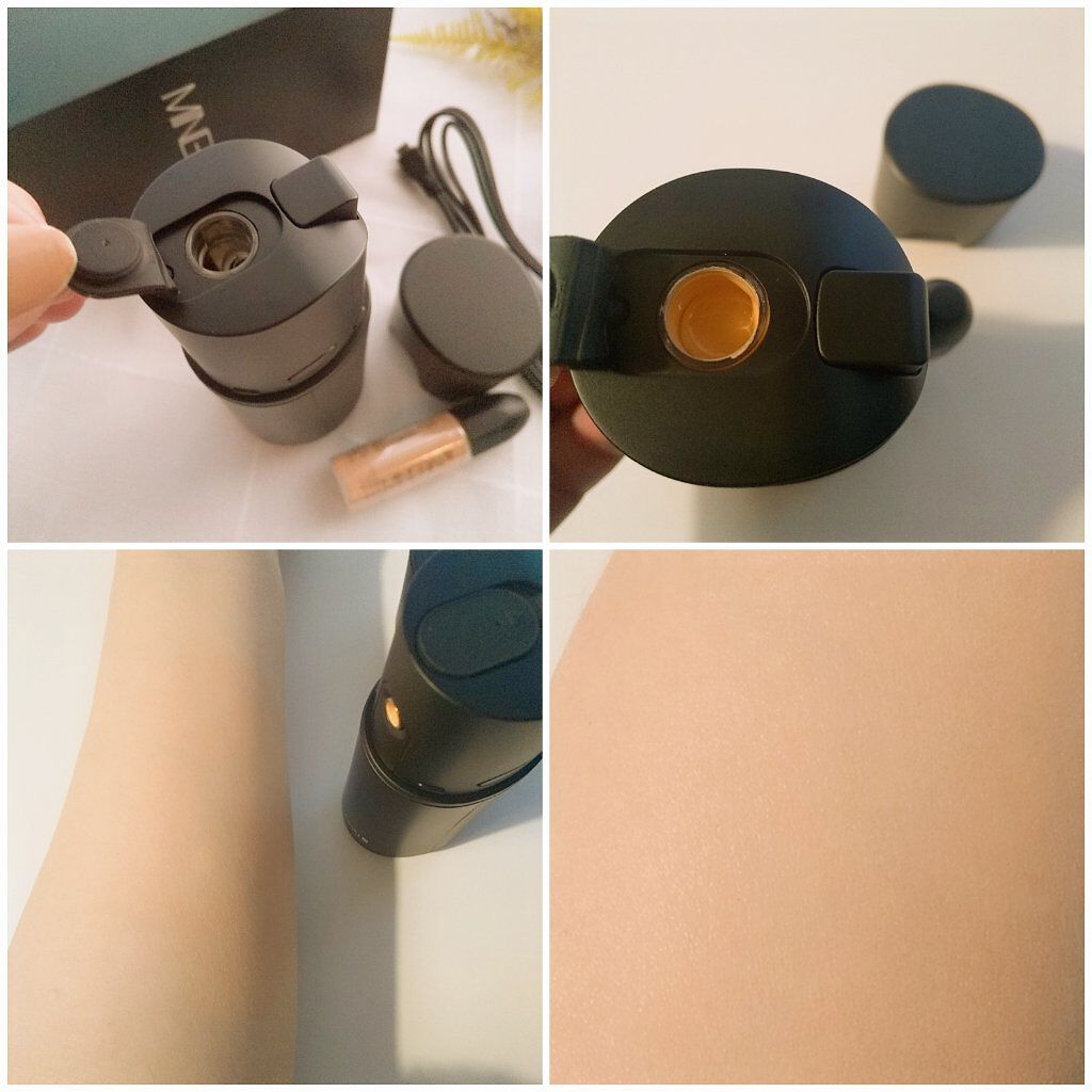 ミネラルエアースターターセット/NIMERAL air/その他ファンデーションを使ったクチコミ(3枚目)