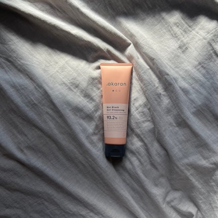 ホットブラックジェルクレンジング/.akaran/クレンジングジェルを使ったクチコミ(1枚目)