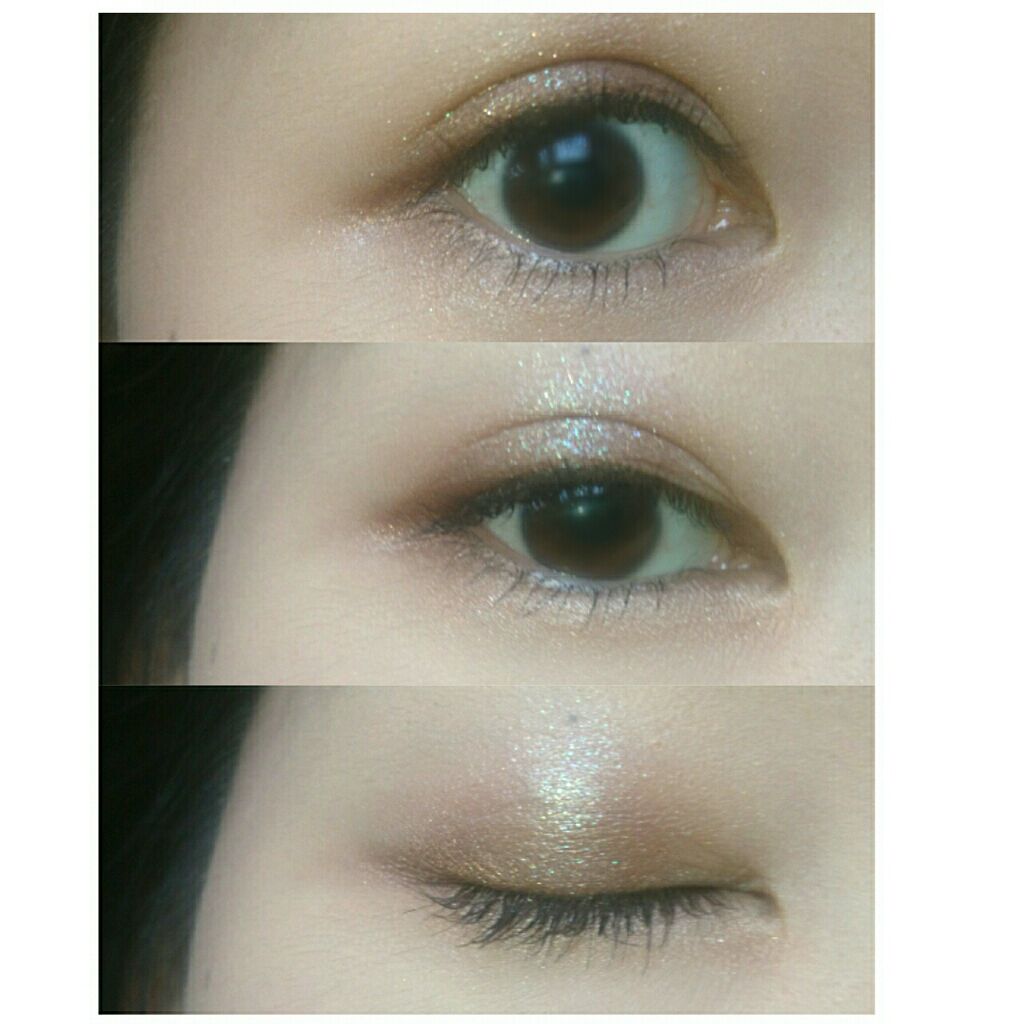 UR GLAM　POWDER EYESHADOW/U R GLAM/単色アイシャドウを使ったクチコミ（3枚目）