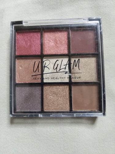 UR GLAM　BLOOMING EYE COLOR PALETTE/U R GLAM/アイシャドウパレットを使ったクチコミ（1枚目）