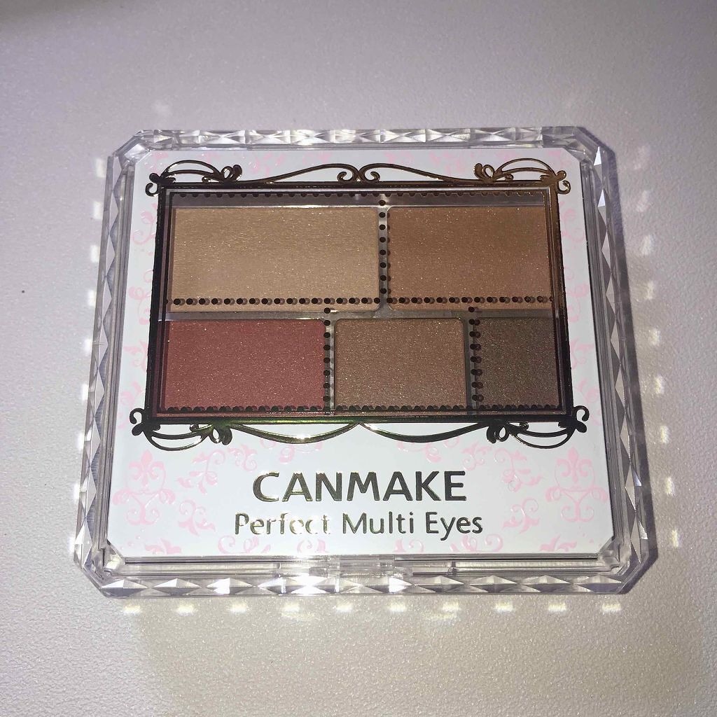 パーフェクトマルチアイズ/キャンメイク/アイシャドウパレットを使ったクチコミ(1枚目)
