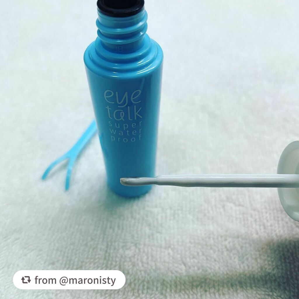 アイトーク スーパーウォータープルーフ/アイトーク/二重まぶた用アイテムを使ったクチコミ(5枚目)