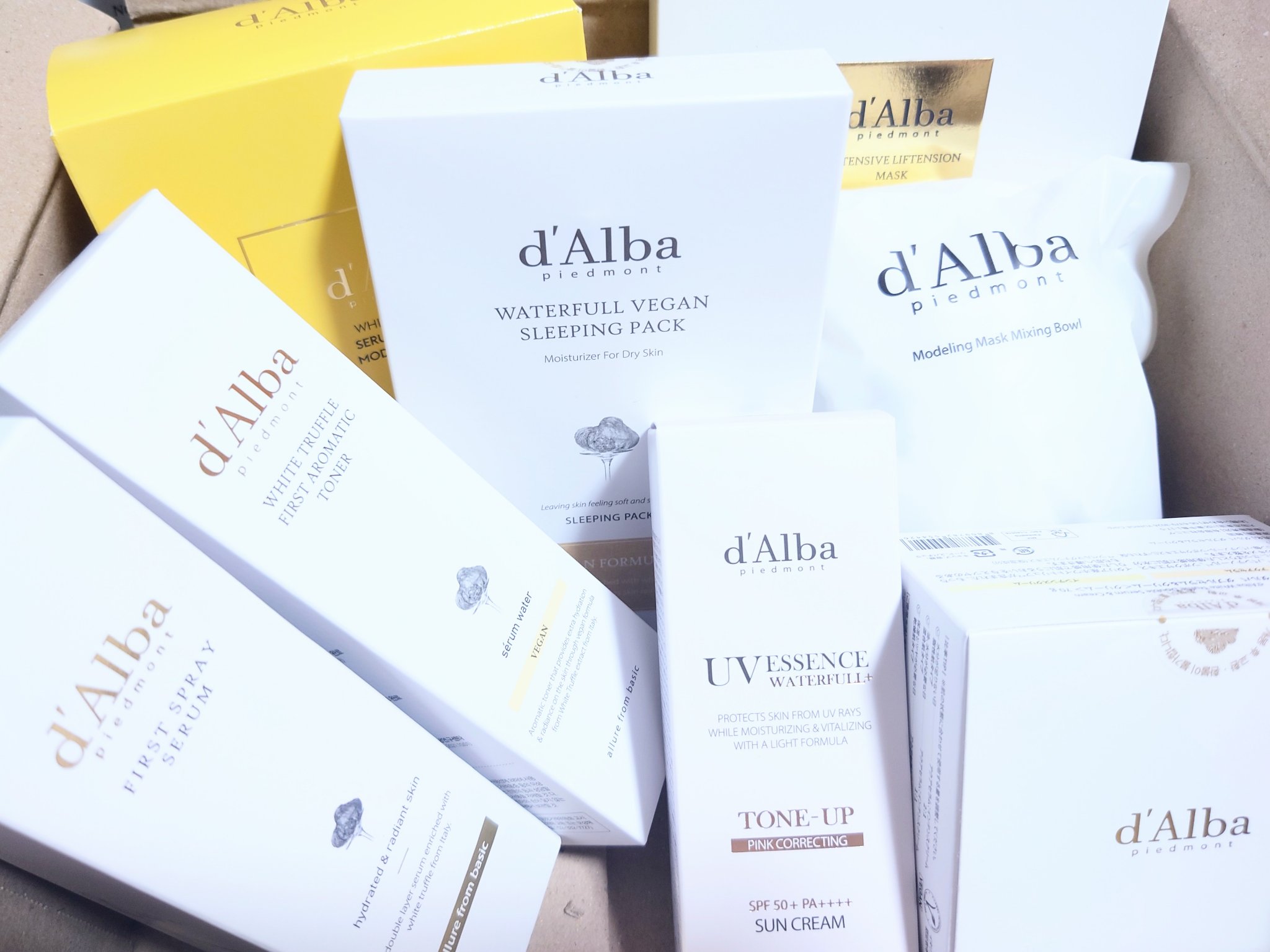 ホワイトトリュフダブルセラムアンドクリーム/ダルバ/フェイスクリームを使ったクチコミ（1枚目）