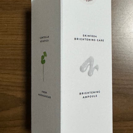 トーンブライトニング カプセルアンプル/SKIN1004/美容液を使ったクチコミ(1枚目)