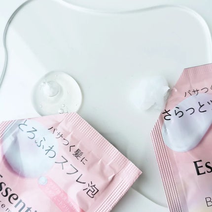 エッセンシャルプレミアム バリアシャンプー・コンディショナー シルキー&スムース/エッセンシャル/市販シャンプーを使ったクチコミ(4枚目)