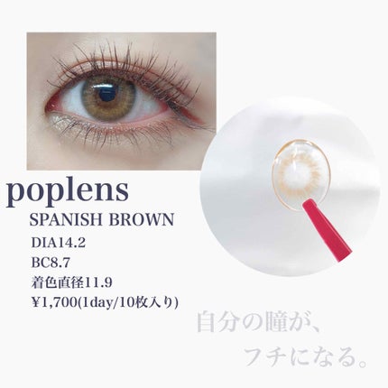 Spanish (スパニッシュ) グレー/OLENS/カラーコンタクトレンズを使ったクチコミ(2枚目)