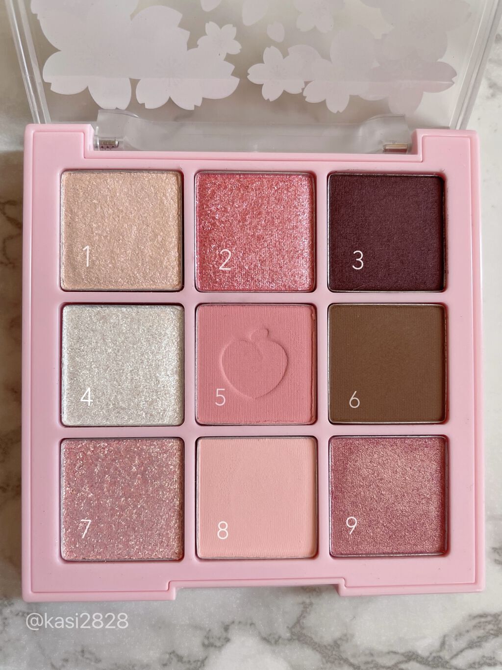 アイシャドウパレット ブロッサムエディション/Peach C/アイシャドウパレットを使ったクチコミ（3枚目）