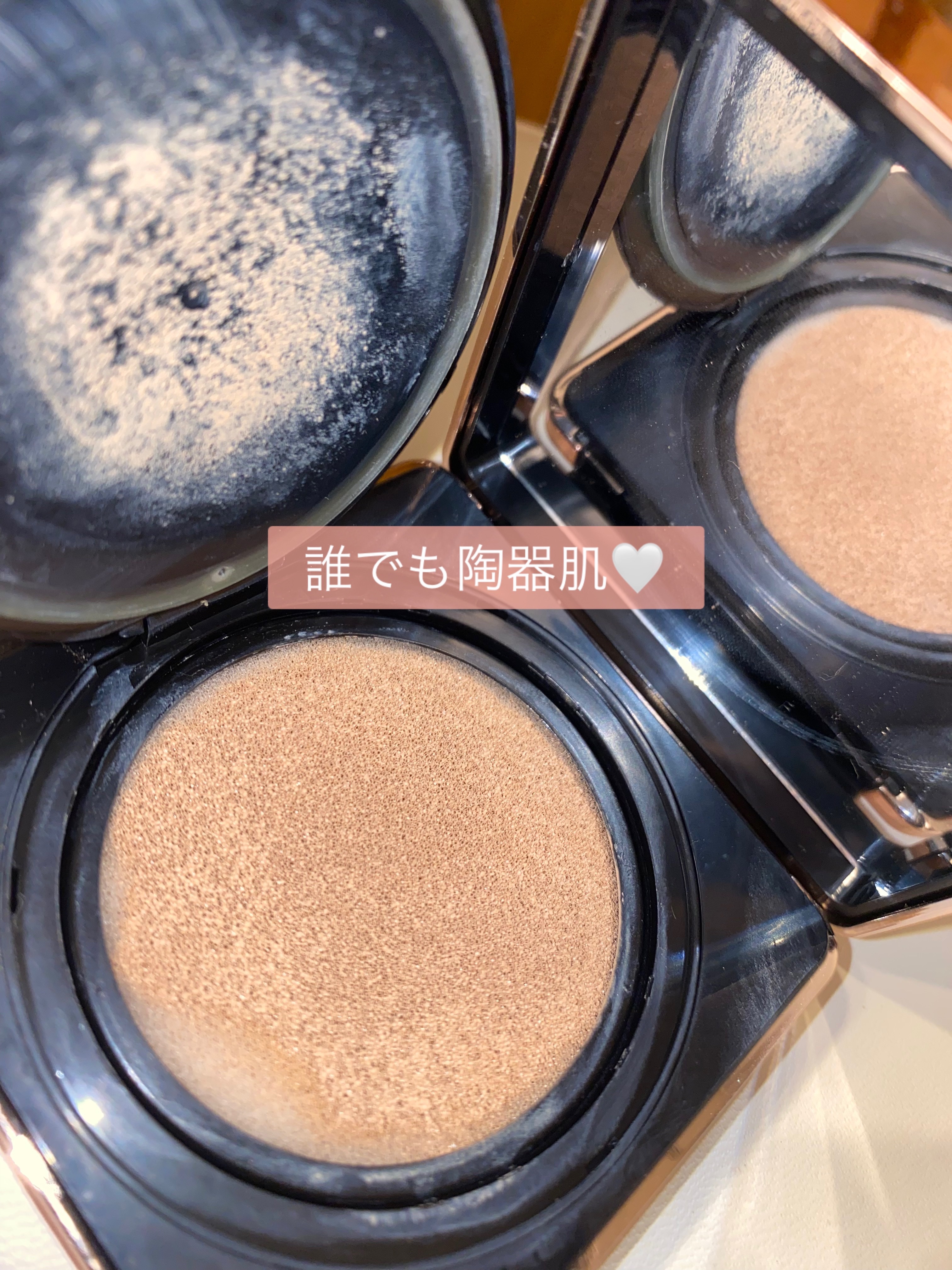 オーロラ カバー クッション モイスチャー/Dr.Althea/クッションファンデーションを使ったクチコミ（1枚目）