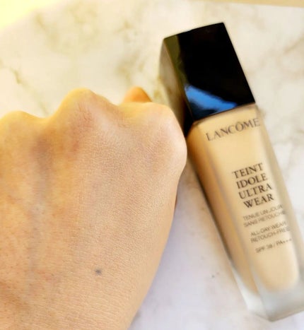 タンイドル ウルトラ ウェア リキッド/LANCOME/リキッドファンデーションを使ったクチコミ(4枚目)