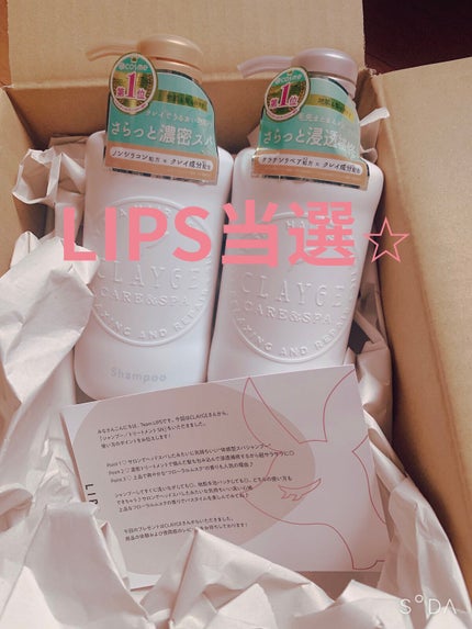 シャンプー/トリートメント SN さらさら/CLAYGE/シャンプー・コンディショナーを使ったクチコミ(1枚目)