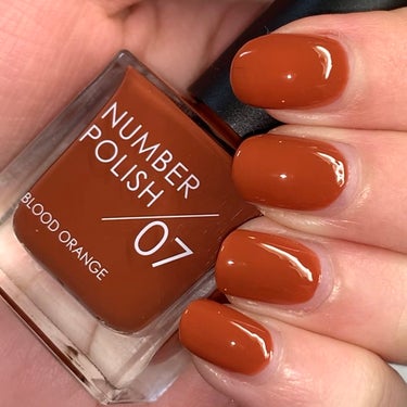 \時短🕐オールインワンネイル💅/

◯使用コスメ◯
D-UPNUMBER POLISH
07Blood Orange

D-UPから新発売されるNUMBER POLISHの07Blood Orangeの