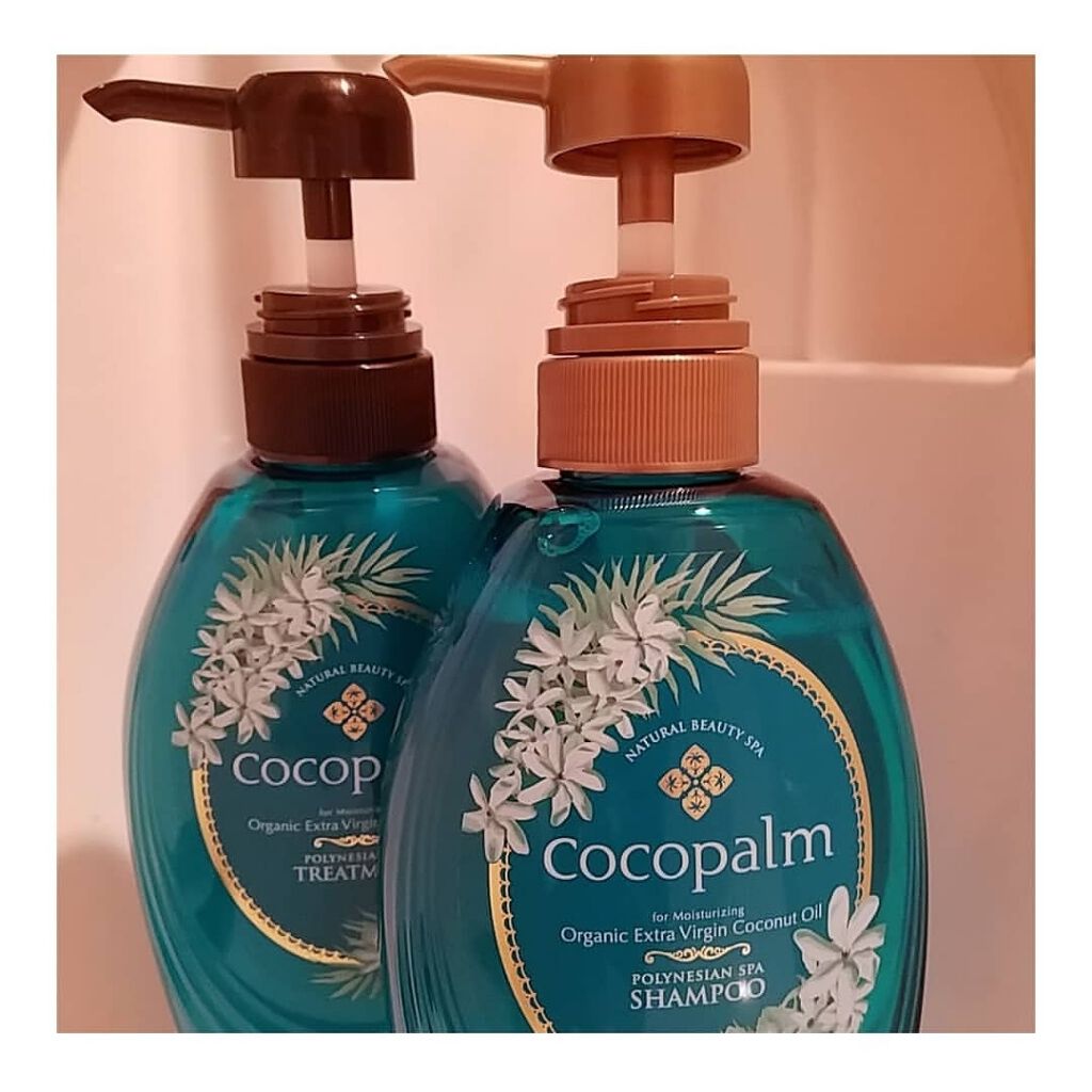 ココパーム ポリネシアンスパシャンプー&トリートメント/サラヤ/シャンプー・コンディショナーを使ったクチコミ(1枚目)