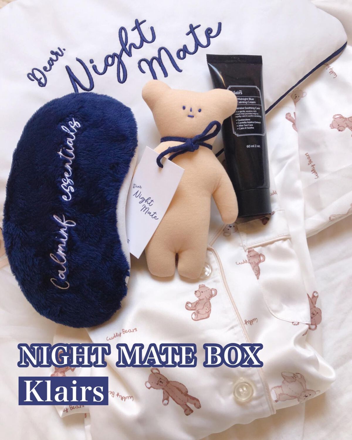 ミッドナイトブルーカーミングクリーム/Klairs/フェイスクリームを使ったクチコミ(1枚目)