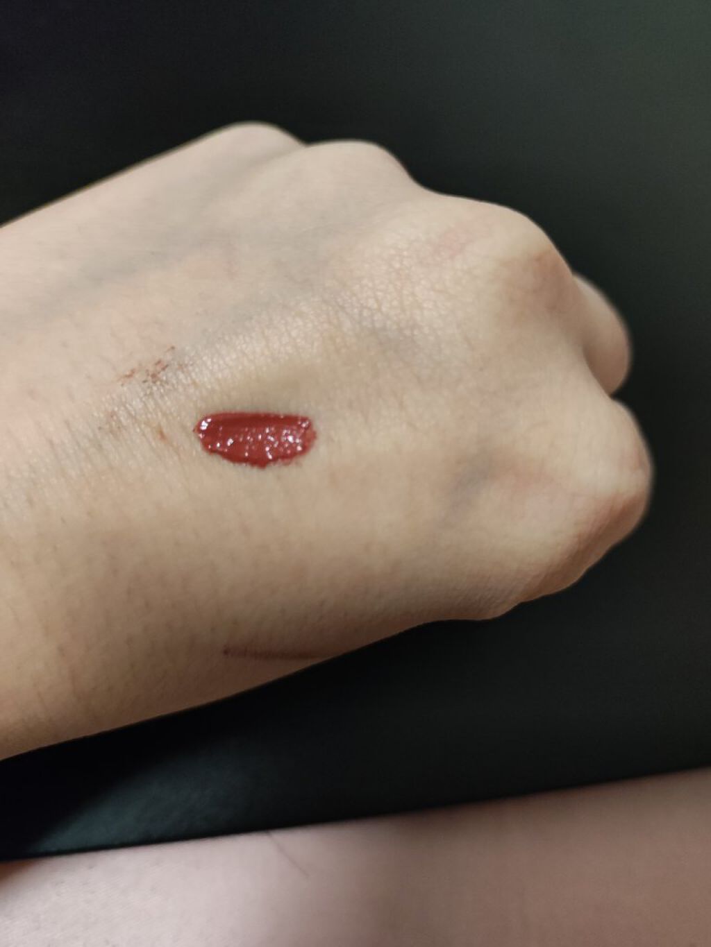 タトゥーベルベットティント/フォレンコス/リップティントを使ったクチコミ（2枚目）