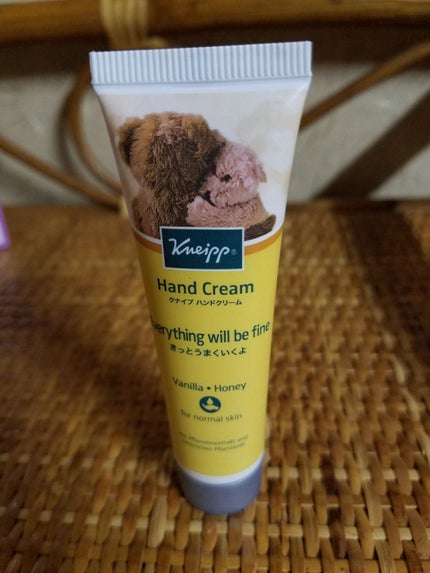 ハンドクリーム バニラ&ハニーの香り/クナイプ/ハンドクリームを使ったクチコミ(1枚目)