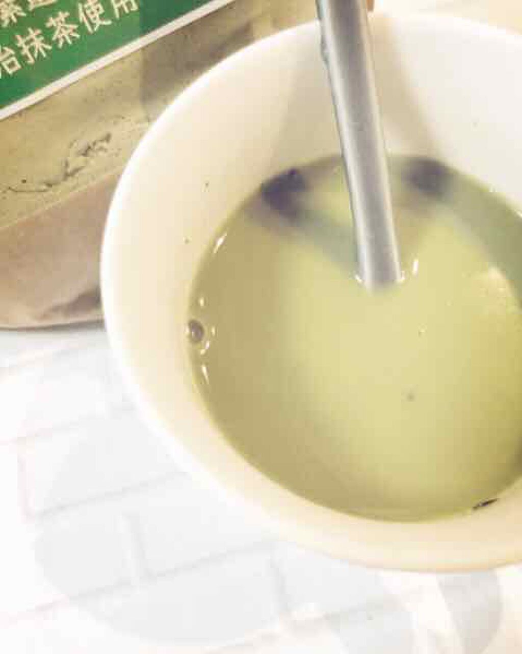 MATCHA PURE（プロテインパウダー）/ピュアパートナー/ソイプロテインを使ったクチコミ（3枚目）